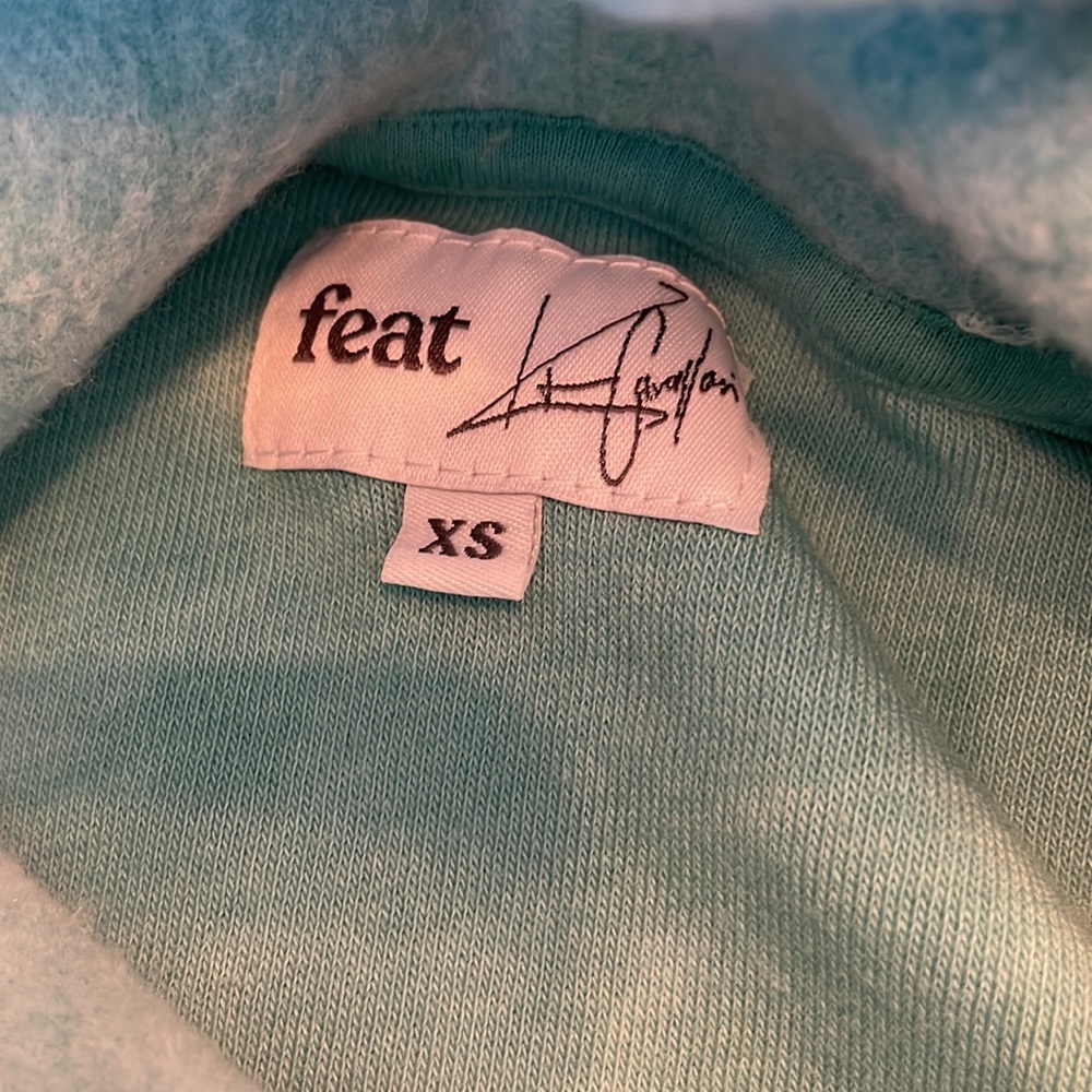 Kristin Cavallari X feat Retro stripe blanket hoodie XS - Picture 4 of 10
